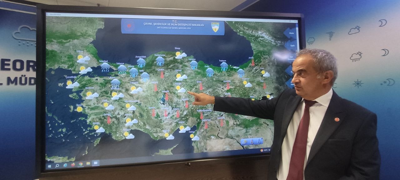 ÇEVRE, ŞEHİRCİLİK VE İKLİM DEĞİŞİKLİĞİ BAKANLIĞI METEOROLOJİ GENEL MÜDÜRLÜĞÜ HAVA