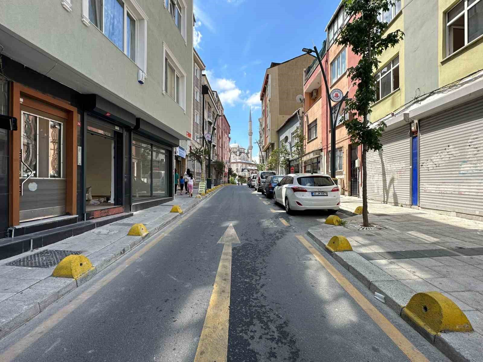KAĞITHANE'DE TEMATİK CADDE VE SOKAKLAR PROJESİ ÇERÇEVESİNDE NURTEPE MAHALLESİNDE BULUNAN
