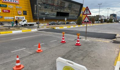 Bandırma’da araçların hızlı geçtiği yola kasisli çözüm