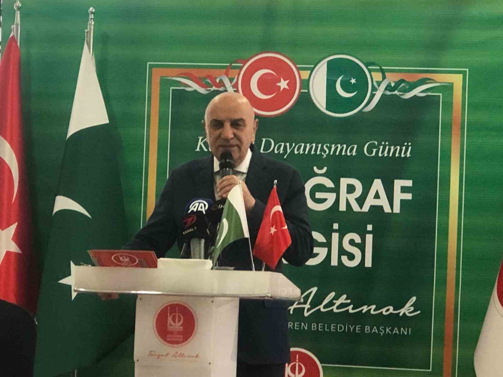 KEÇİÖREN BELEDİYESİ VE PAKİSTAN İSLAM CUMHURİYETİ ANKARA BÜYÜKELÇİLİĞİ, 'KEŞMİR DAYANIŞMA