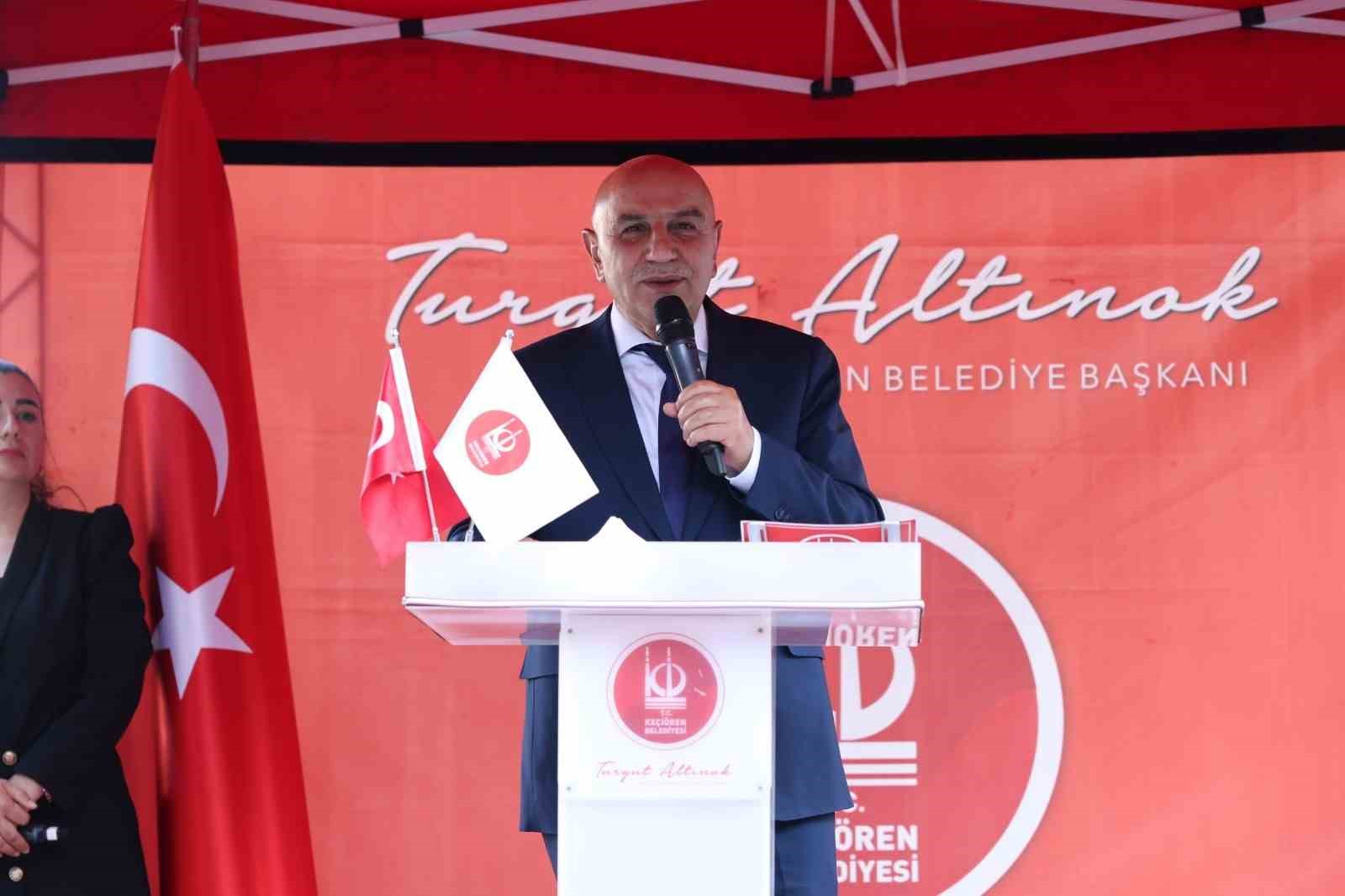 KEÇİÖREN BELEDİYESİ TARAFINDAN İLÇEDEKİ ŞEHİT KUBİLAY MAHALLESİ’NE İNŞA EDİLEN YUSUF