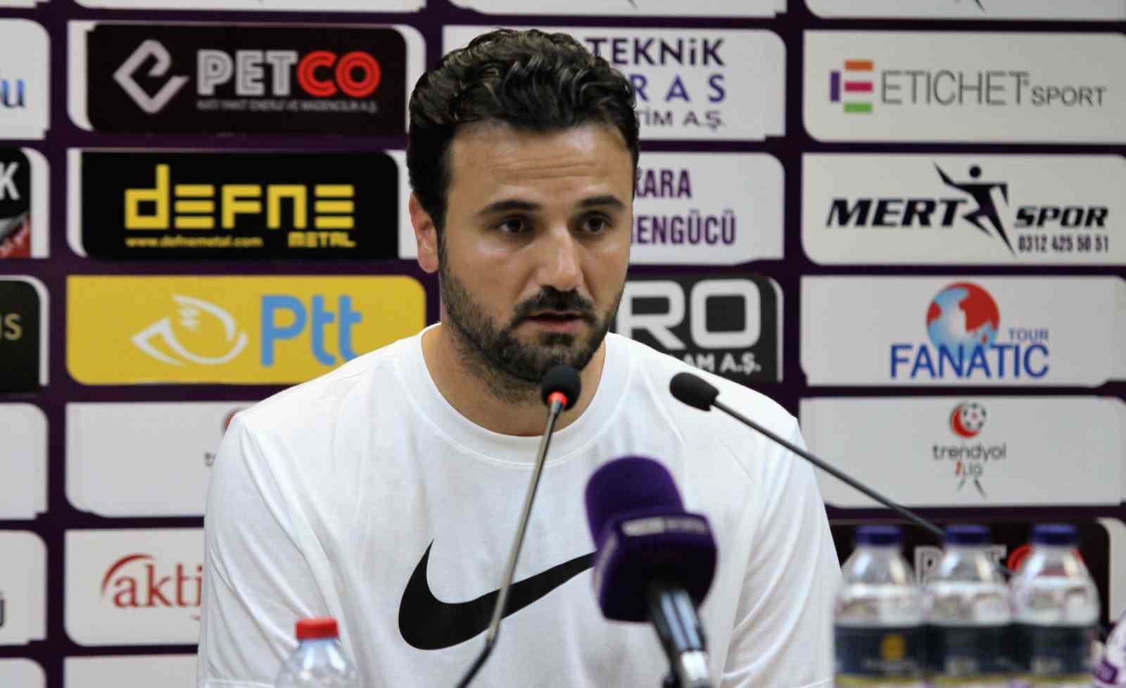 EYÜPSPOR TEKNİK SORUMLUSU KEREM YAVAŞ, ANKARA KEÇİÖRENGÜCÜ MAÇININ ARDINDAN, “ZOR