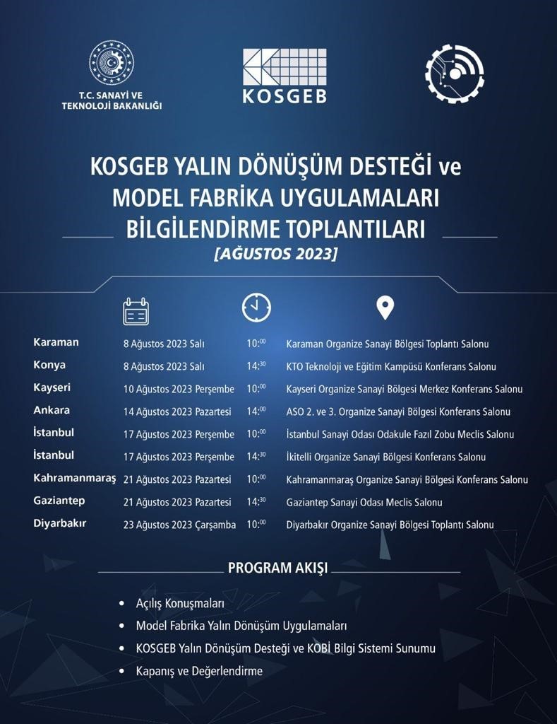 KOSGEB'İN YALIN DÖNÜŞÜM DESTEĞİNE İLİŞKİN KONUŞAN SANAYİ VE TEKNOLOJİ BAKANI