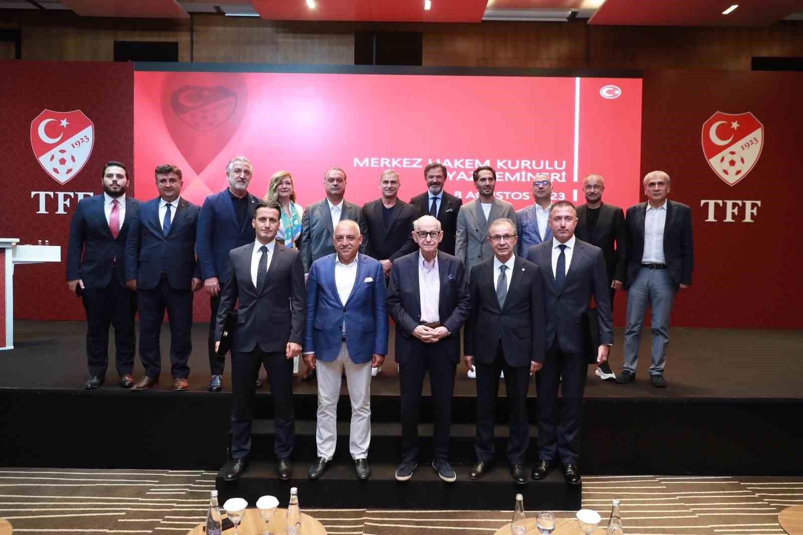 MERKEZ HAKEM KURULU'NUN (MHK) 2023-2024 SEZONU YAZ SEMİNERİNİN RESMİ AÇILIŞ