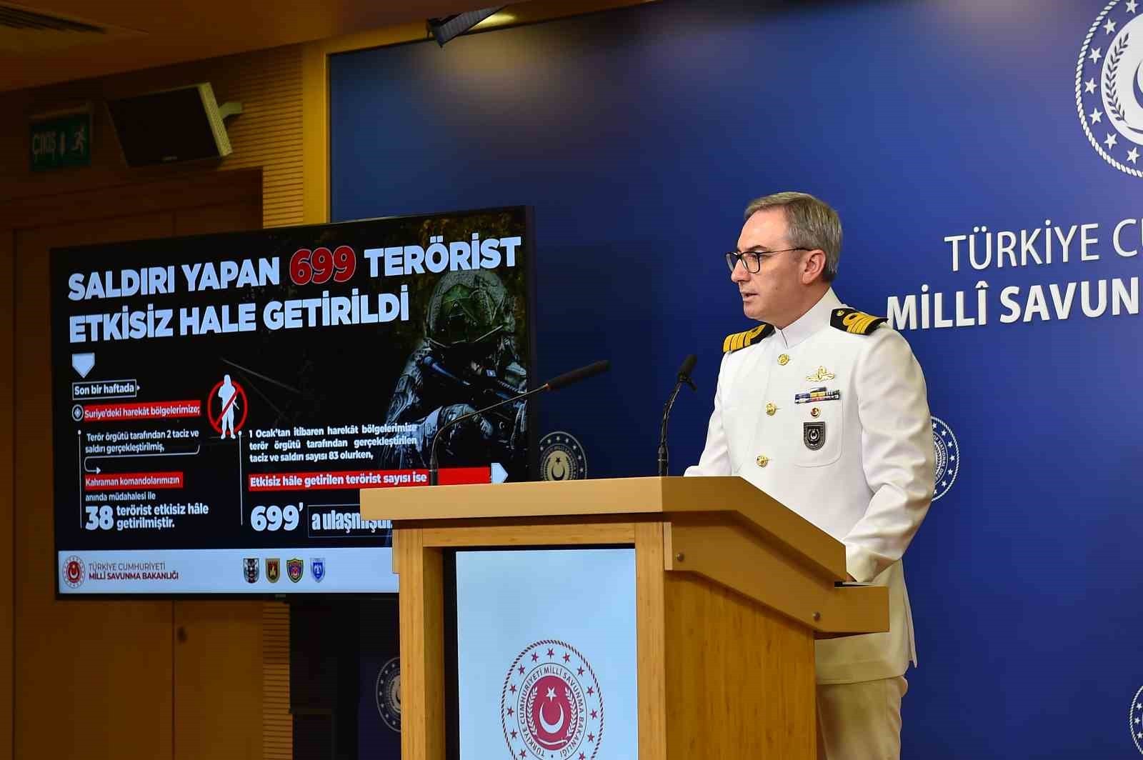 MİLLİ SAVUNMA BAKANLIĞI (MSB), SON BİR HAFTA İÇERİSİNDE IRAK VE