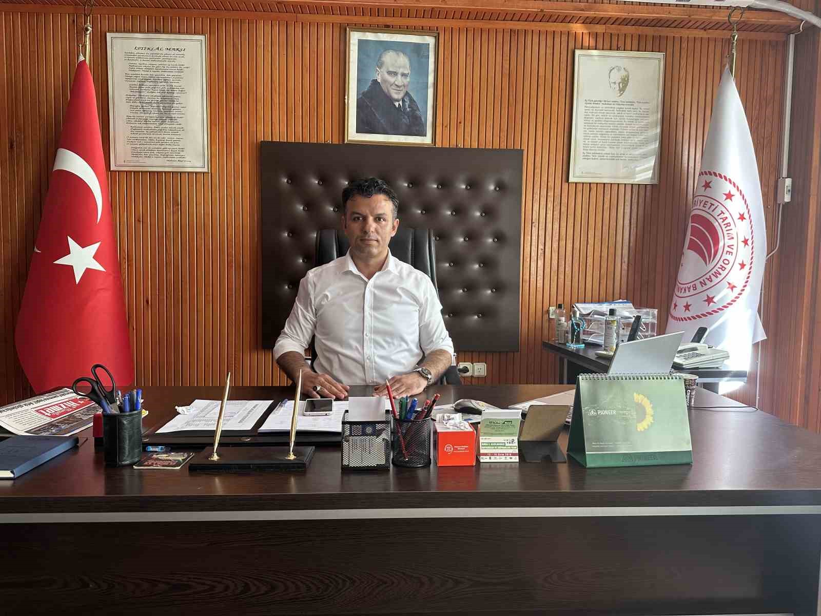 TEKİRDAĞ'IN MURATLI İLÇESİNDE TARIM VE ORMAN MÜDÜRLÜĞÜ GÖREVİNE ATANAN SÜLEYMAN