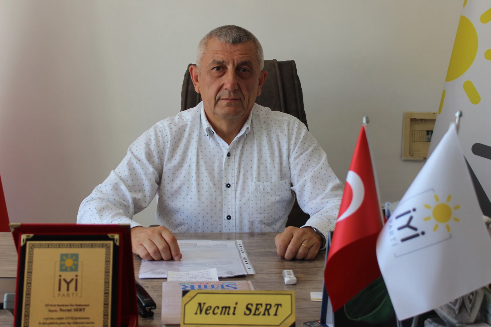 İYİ Parti Bandırma’da ittifaksız seçim çalışmalarına başladı İYİ Parti Bandırma İlçe Başkanı Necmi Sert, 2024 yerel seçimleri