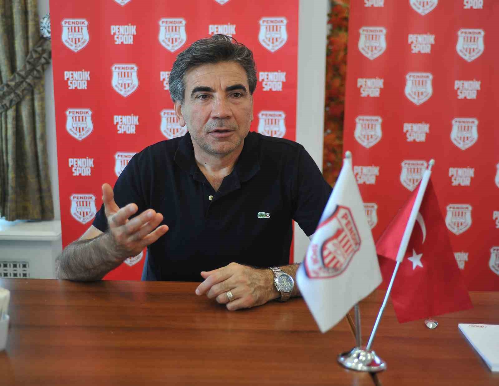 YENİ SEZONDA TRENDYOL SÜPER LİG’DE MÜCADELE EDECEK PENDİKSPOR’DA TEKNİK DİREKTÖR