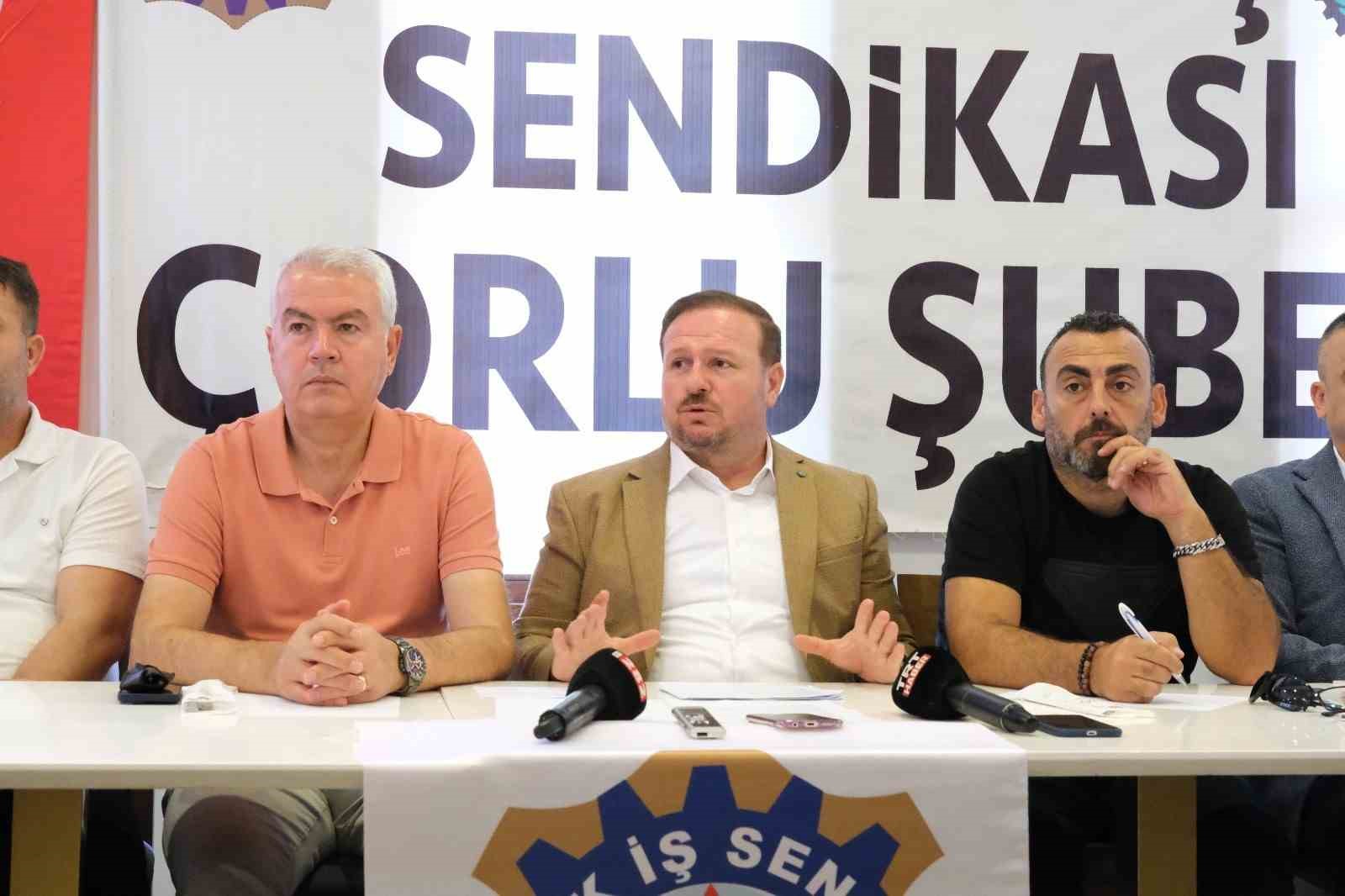 ÖZ İPLİK İŞ SENDİKASI GENEL BAŞKANI RAFİ AY, "TÜRKİYE HAZIR