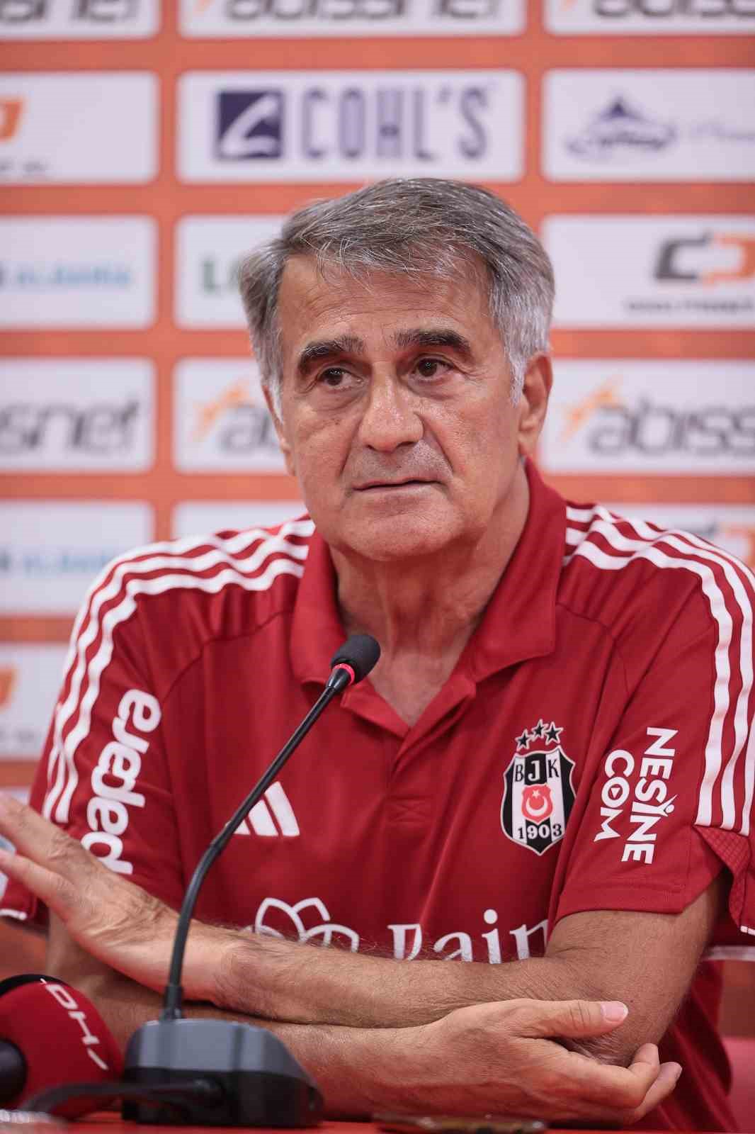 BEŞİKTAŞ TEKNİK DİREKTÖRÜ ŞENOL GÜNEŞ