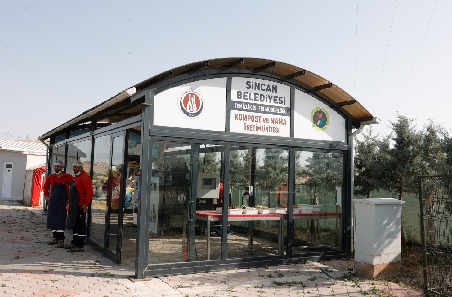 ANKARA’NIN SİNCAN İLÇESİNDE 25 DÖNÜMLÜK ALAN ÜZERİNE KURULAN EKO-ÇİFTLİK SIFIR