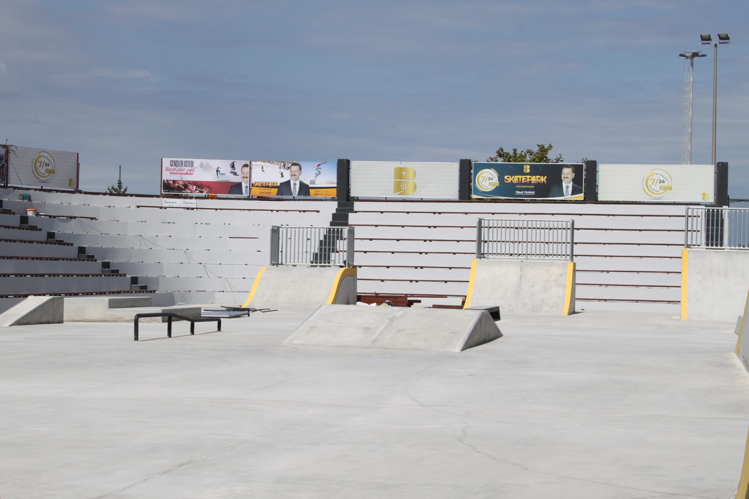 Balıkesir Büyükşehir Belediyesi’nin kısa bir süre önce yapımına başladığı Skate