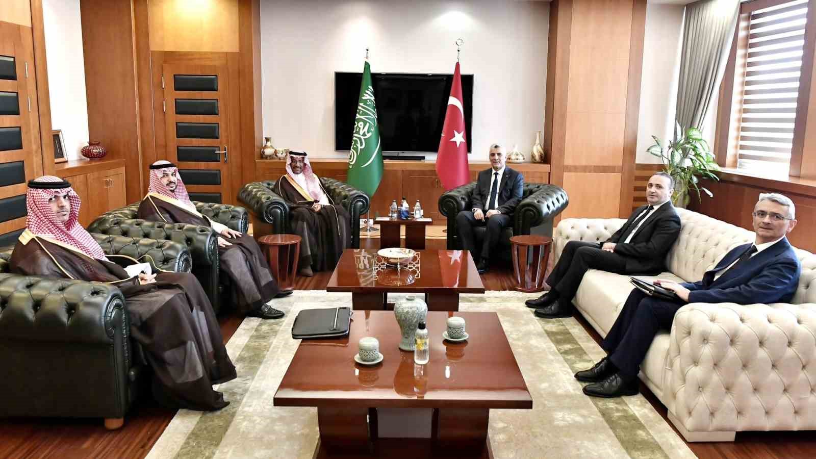 TİCARET BAKANI ÖMER BOLAT, SUUDİ ARABİSTAN SANAYİ VE MADEN KAYNAKLARI