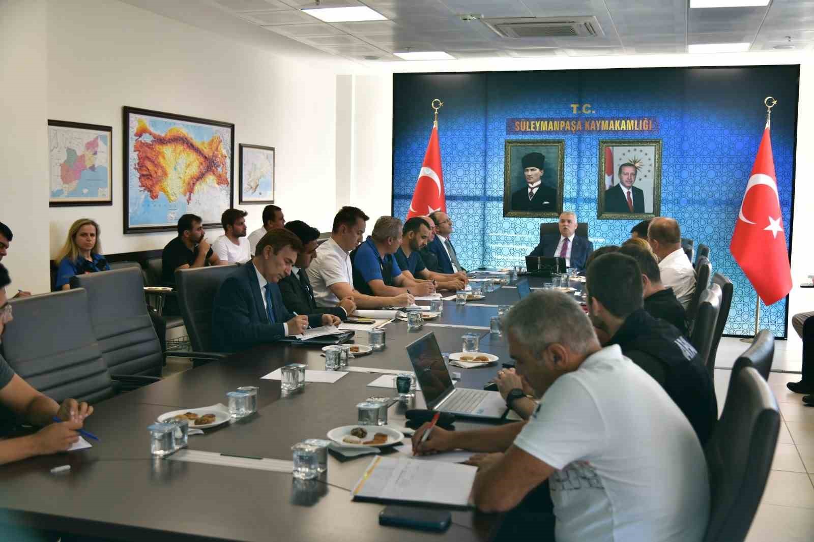 TEKİRDAĞ'DA "İL RİSK AZALTMA PLANLARI (İRAP) İSTİŞARE TOPLANTISI" YAPILDI.