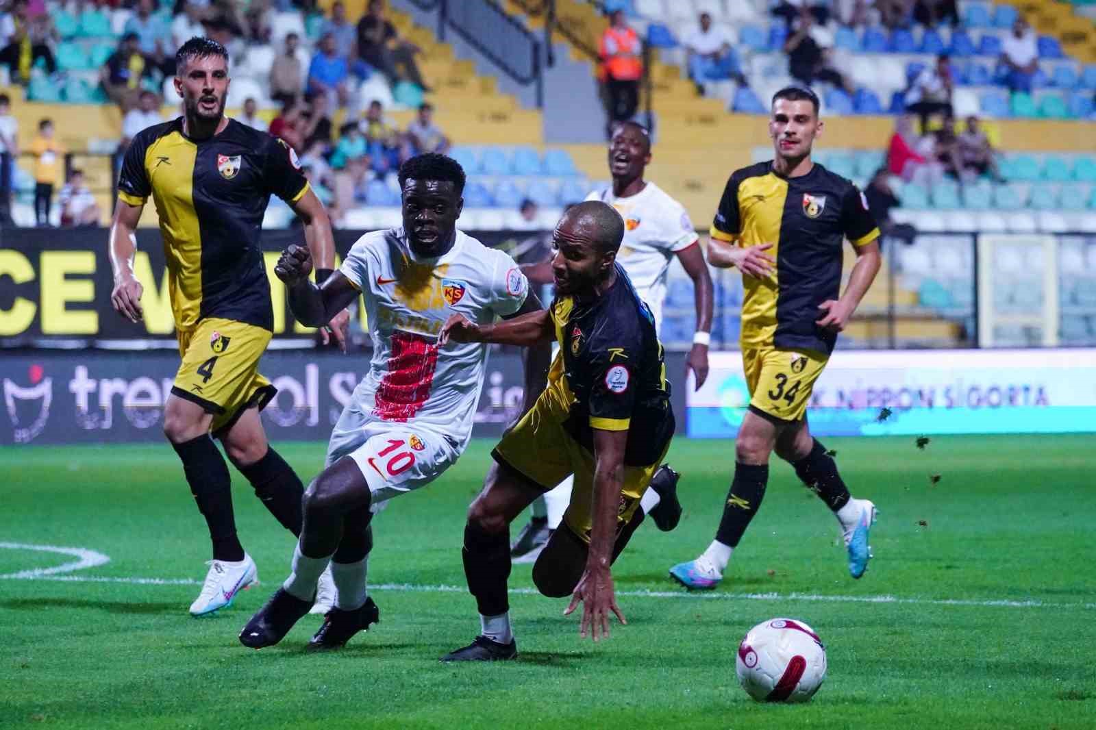 TRENDYOL SÜPER LİG’İN 2. HAFTASININ AÇILIŞ MAÇINDA İSTANBULSPOR EVİNDE KAYSERİSPOR
