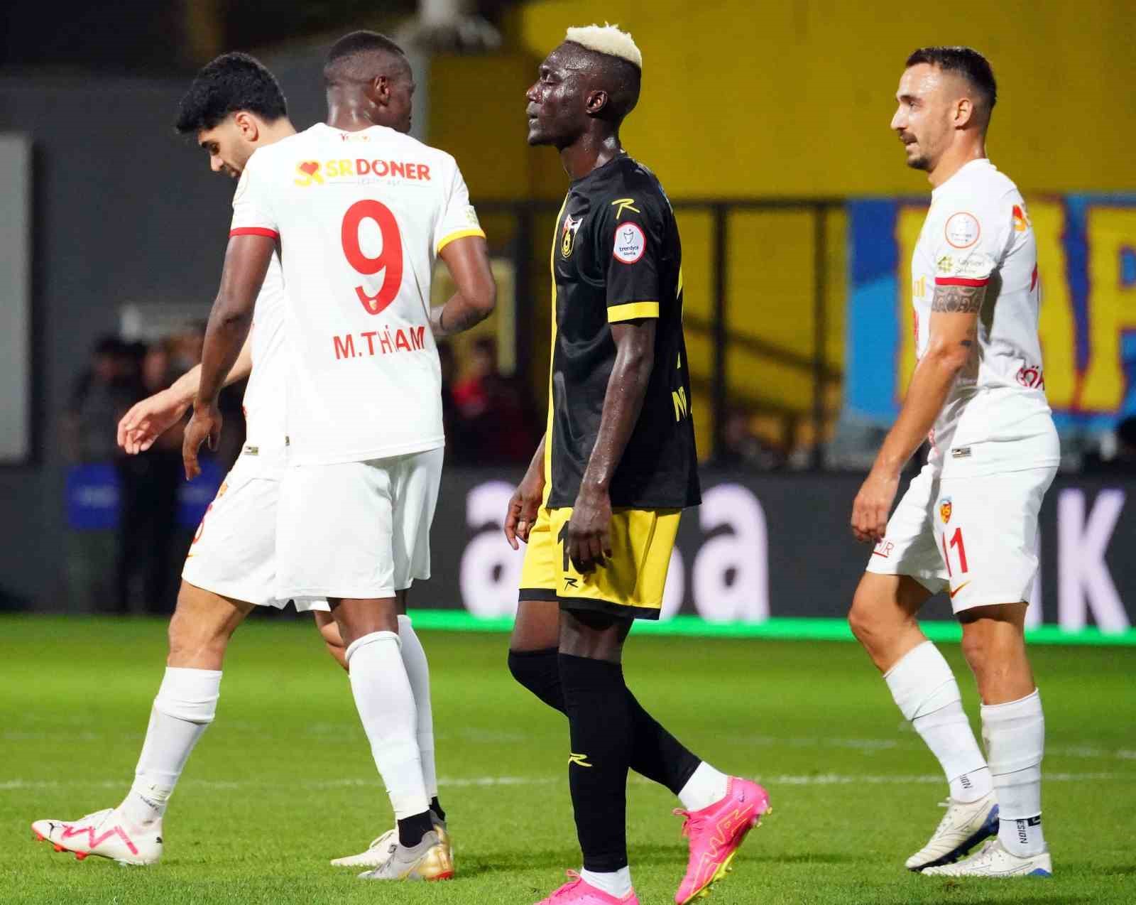 TRENDYOL SÜPER LİG’İN 2. HAFTASINDA İSTANBULSPOR, SAHASINDA KAYSERİSPOR İLE 1-1