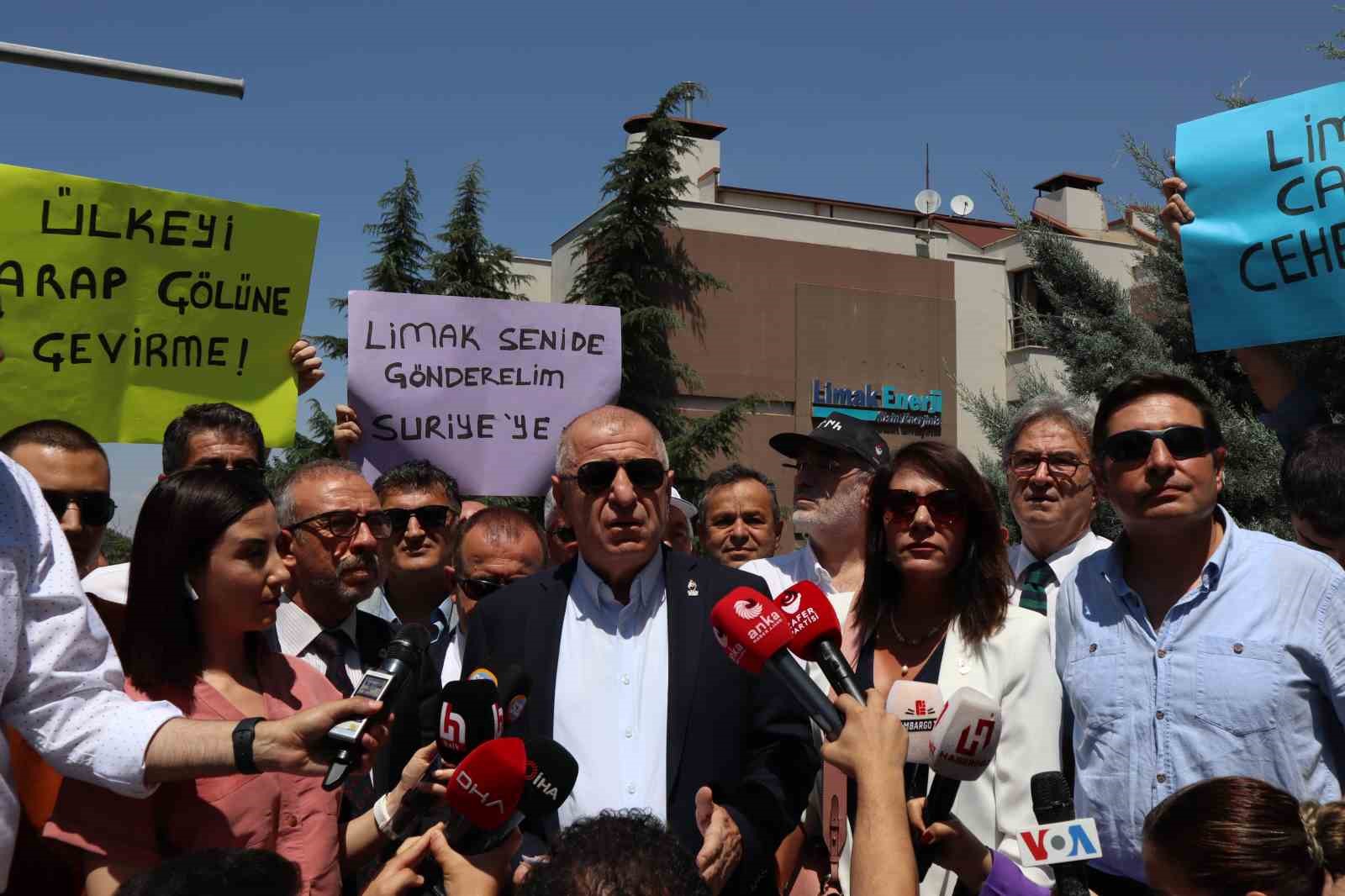 ZAFER PARTİSİ GENEL BAŞKANI ÜMİT ÖZDAĞ, “AKBELEN’DE BİR DOĞA KATLİAMI