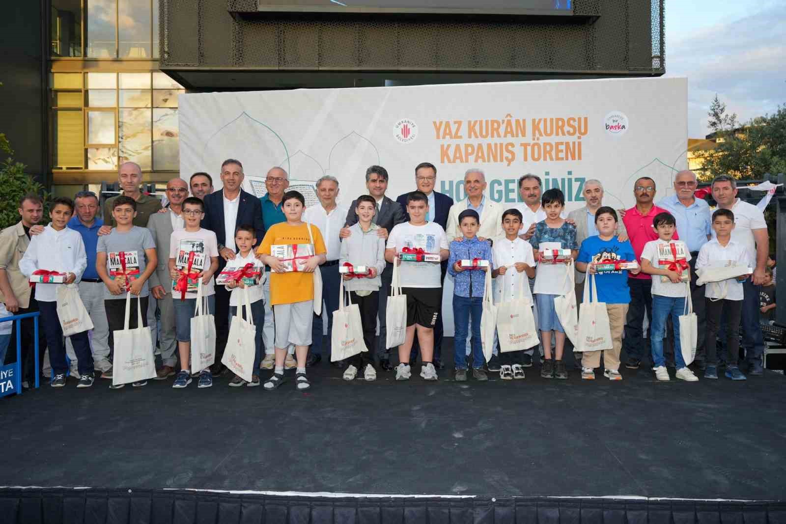 ÜMRANİYE’DE 2 BİN ÇOCUK KURAN ÖĞRENDİ