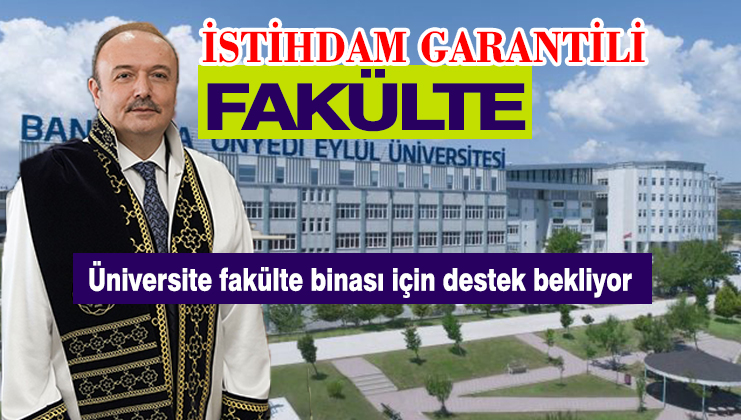Bandırma Onyedi Eylül Üniversitesi Rektörü Prof. Dr. Süleyman Özdemir, yeni