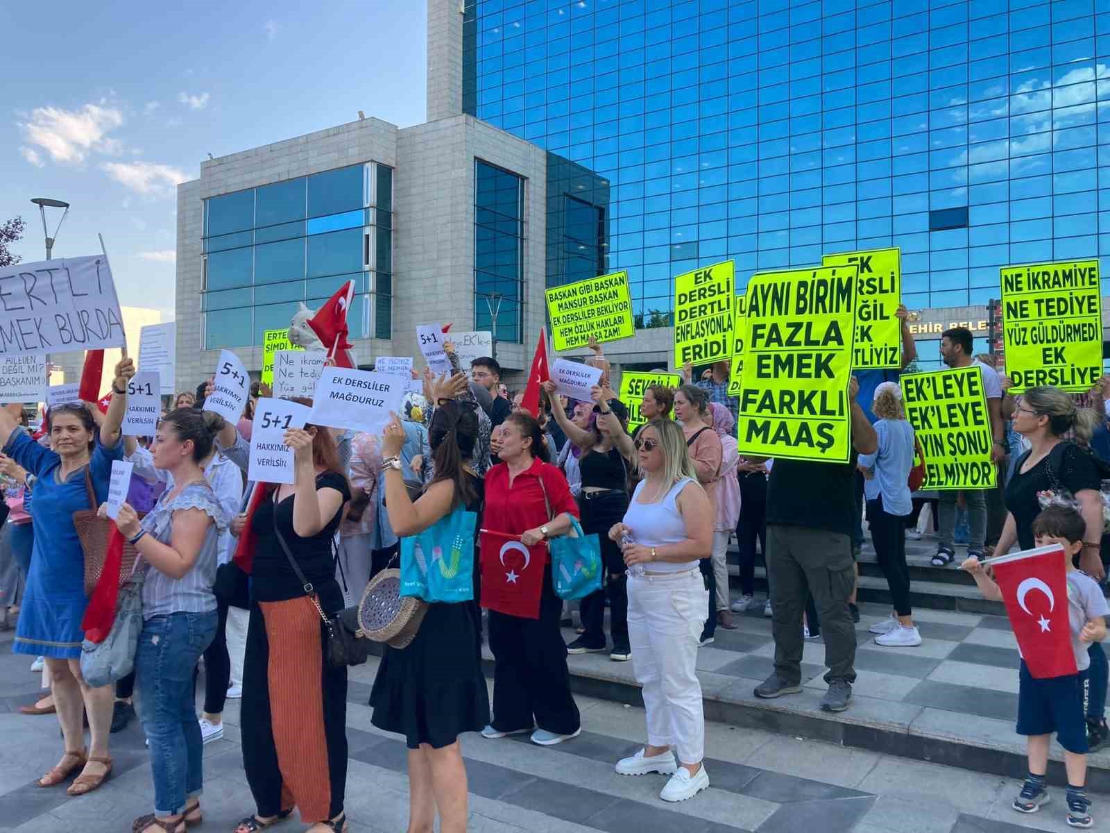 ANKARA BÜYÜKŞEHİR BELEDİYESİ BÜNYESİNDE GÖREV YAPAN USTA ÖĞRETİCİLER, ASGARİ ÜCRETİN