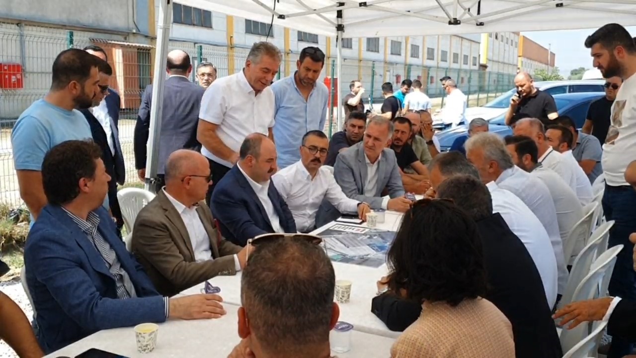 ESKİ SANAYİ VE TİCARET BAKANI MUSTAFA VARANK, GEÇTİĞİMİZ GÜNLERDE İNEGÖL