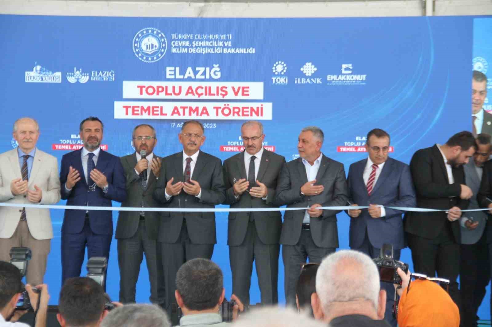 ÇEVRE ŞEHİRCİLİK VE İKLİM DEĞİŞİKLİĞİ BAKANI MEHMET ÖZHASEKİ, PROGRAMLARI ÇERÇEVESİNDE