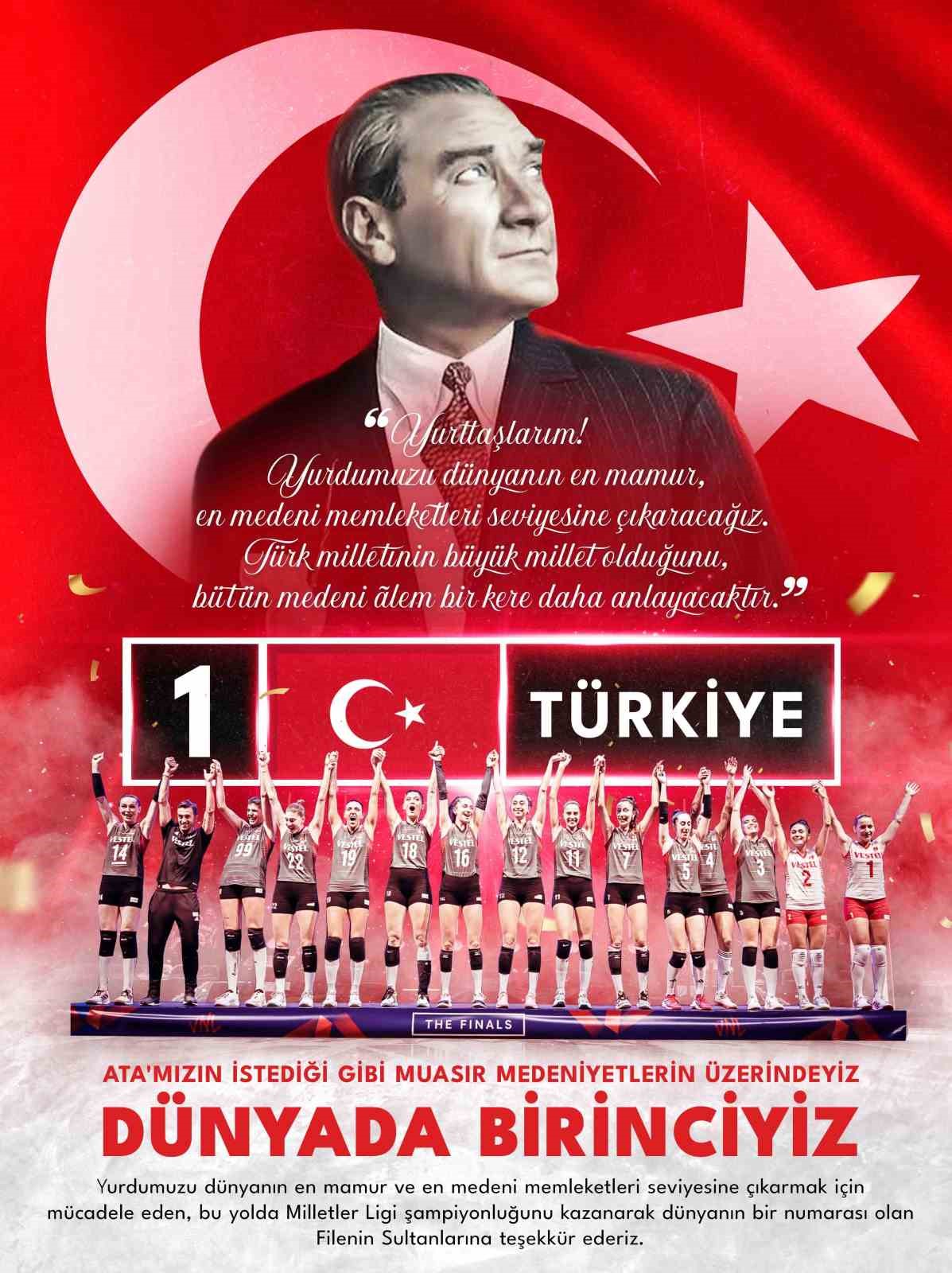VESTEL, FİLENİN SULTANLARI'NIN BİRİNCİLİĞİNE ÖZEL BİR REKLAM FİLMİ YAYINLADI.