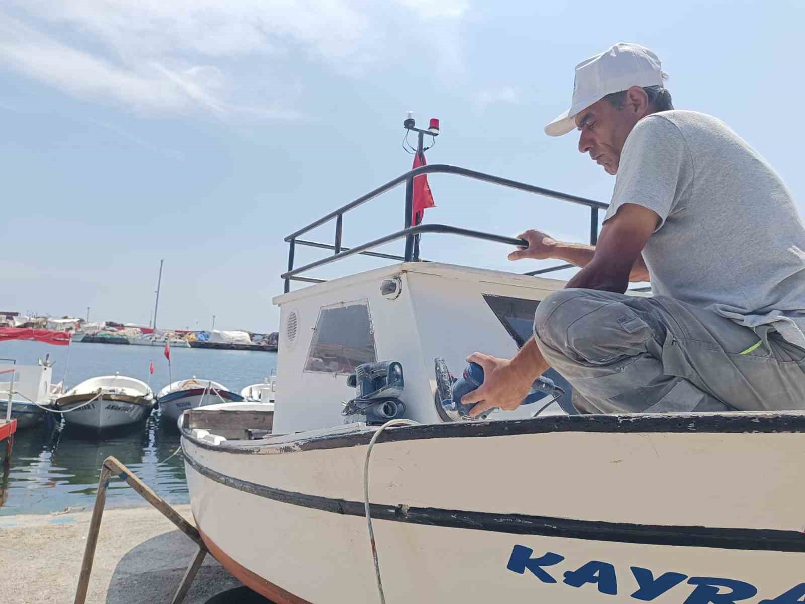 BALIKTA AV YASAĞININ KALDIRILMASINA AZ BİR SÜRE KALA, TEKİRDAĞLI BALIKÇILAR