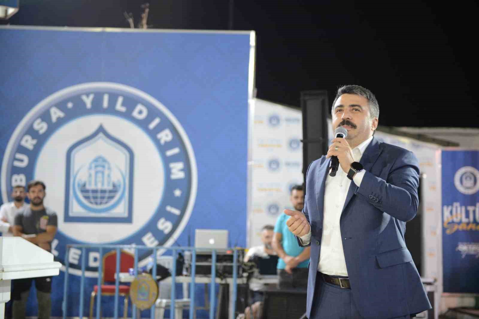 BURSA'DA YILDIRIM BELEDİYESİ’NİN HER YIL DÜZENLEDİĞİ ANADOLU KÜLTÜR ŞÖLENİ, KAPLIKAYA