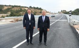 “DURSUNBEY YOLU NAİPLER VİYADÜĞÜ KULLANIMA AÇILDI”