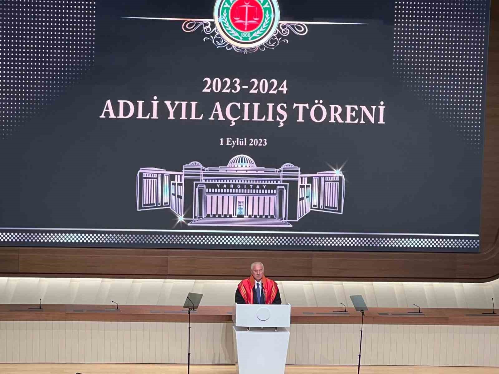 2023-2024 ADLİ YIL AÇILIŞ TÖRENİ YARGITAY’DA DÜZENLENEN PROGRAMLA BİRLİKTE GERÇEKLEŞTİRİLDİ.