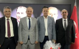 BAŞKAN TUNÇ’A ZİYARETÇİ AKINI