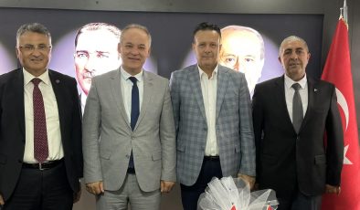 BAŞKAN TUNÇ’A ZİYARETÇİ AKINI