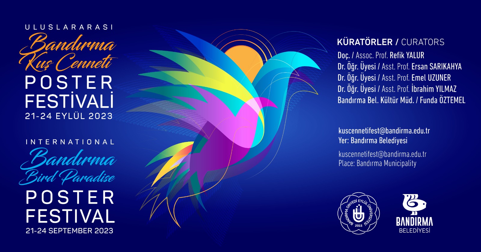 BANÜ’den Kuşcenneti Poster Festivali Farklı ülkeden sanatçılarında katılacağı Uluslararası Bandırma Kuşcenneti Poster Festivali sanatseverle