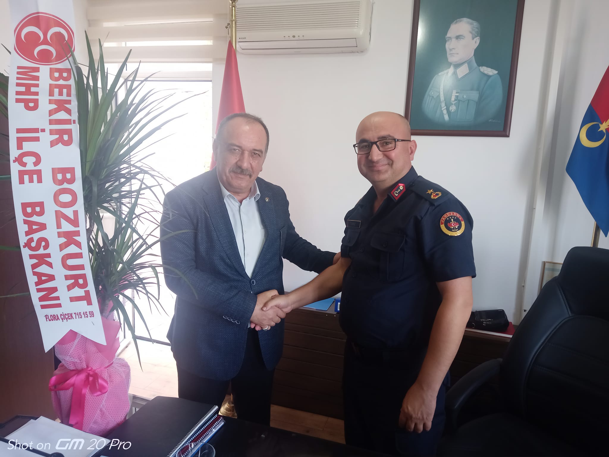 Milliyetçi Hareket Partisi Bandırma İlçe Başkanı Bekir Bozkurt, Bandırma İlçe