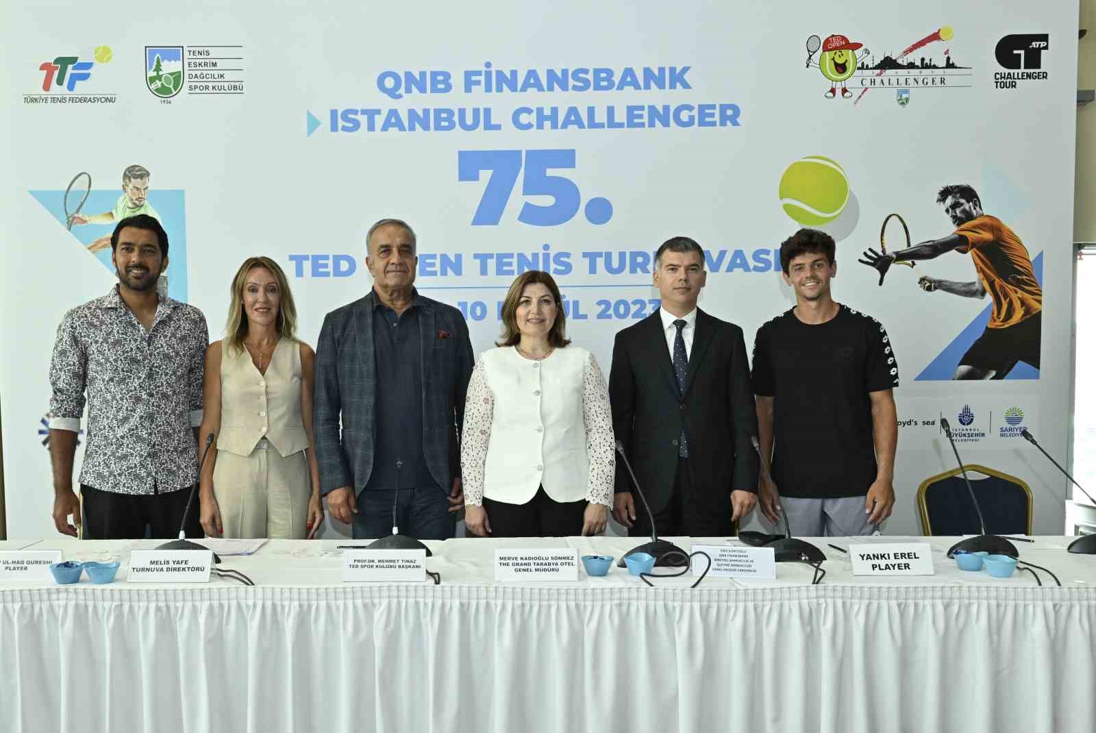 İSTANBUL TENİS ESKRİM DAĞCILIK KULÜBÜ'NÜN EV SAHİPLİĞİNDE DÜZENLENEN İSTANBUL CHALLENGER-TED