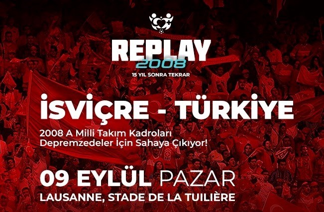 2008 Avrupa Futbol Şampiyonası’nda karşı karşıya gelen Türkiye ile İsviçre’nin