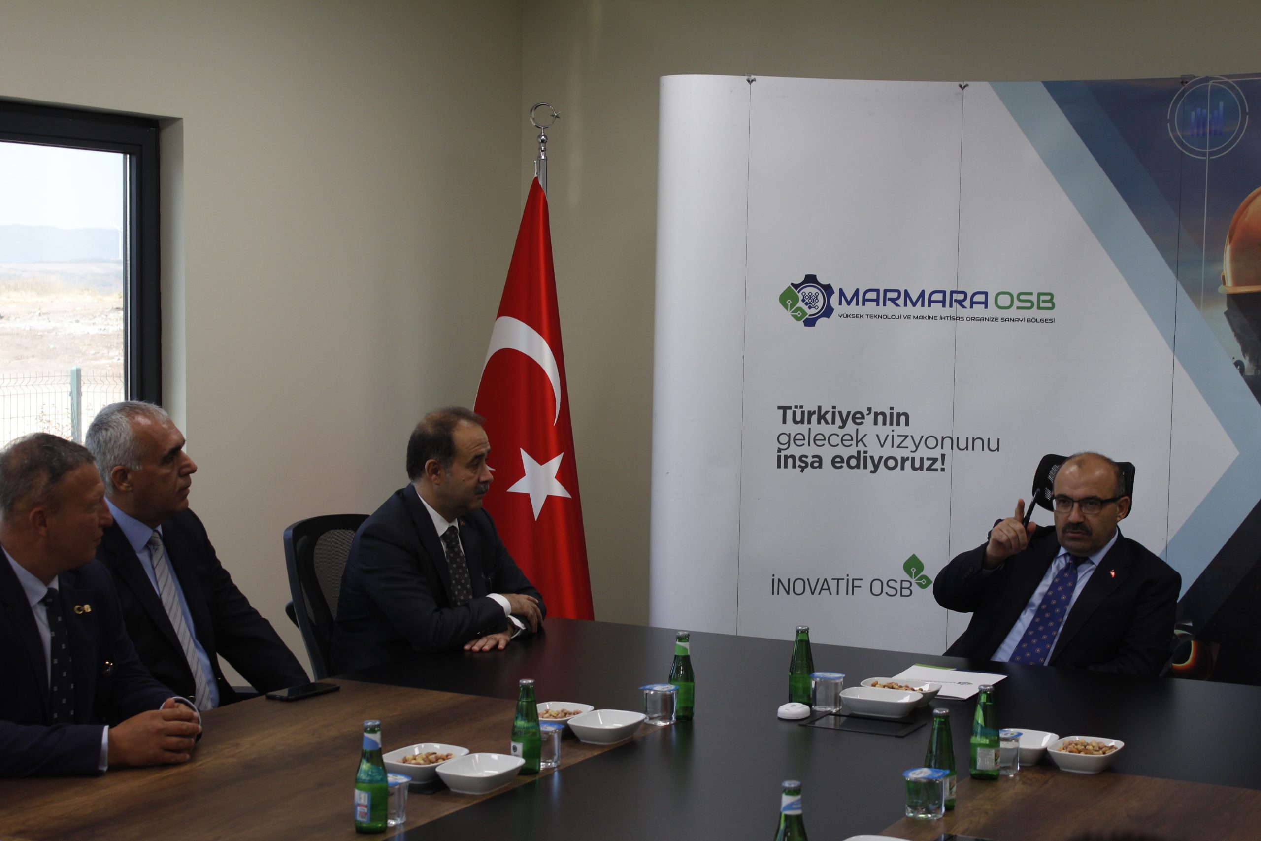 10 BİN KİŞİYE İSTİHDAM SAĞLAYACAK OLAN MARMARA OSB'DE ÇALIŞMALAR DEVAM