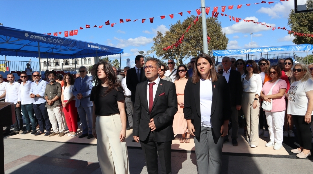 CHP Bandırma İlçe Örgütü, Cumhuriyet Halk Partisi’nin kuruluşunun 100’üncü yılı