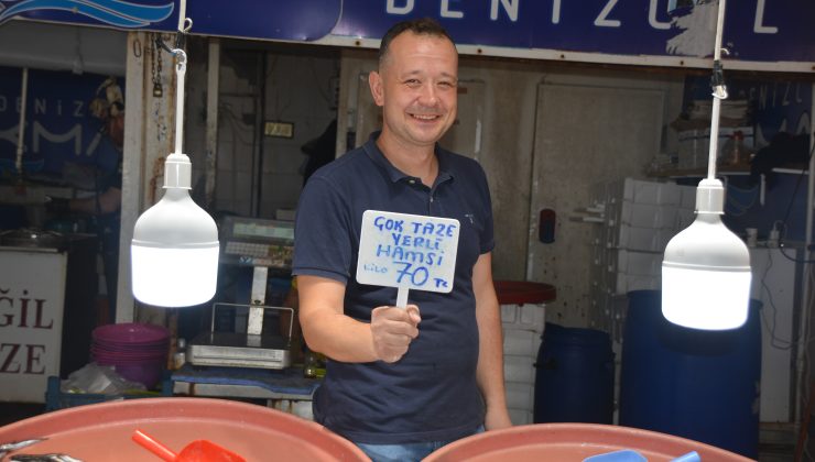 Bandırma’da hamsi balıkçıların yüzünü güldürdü