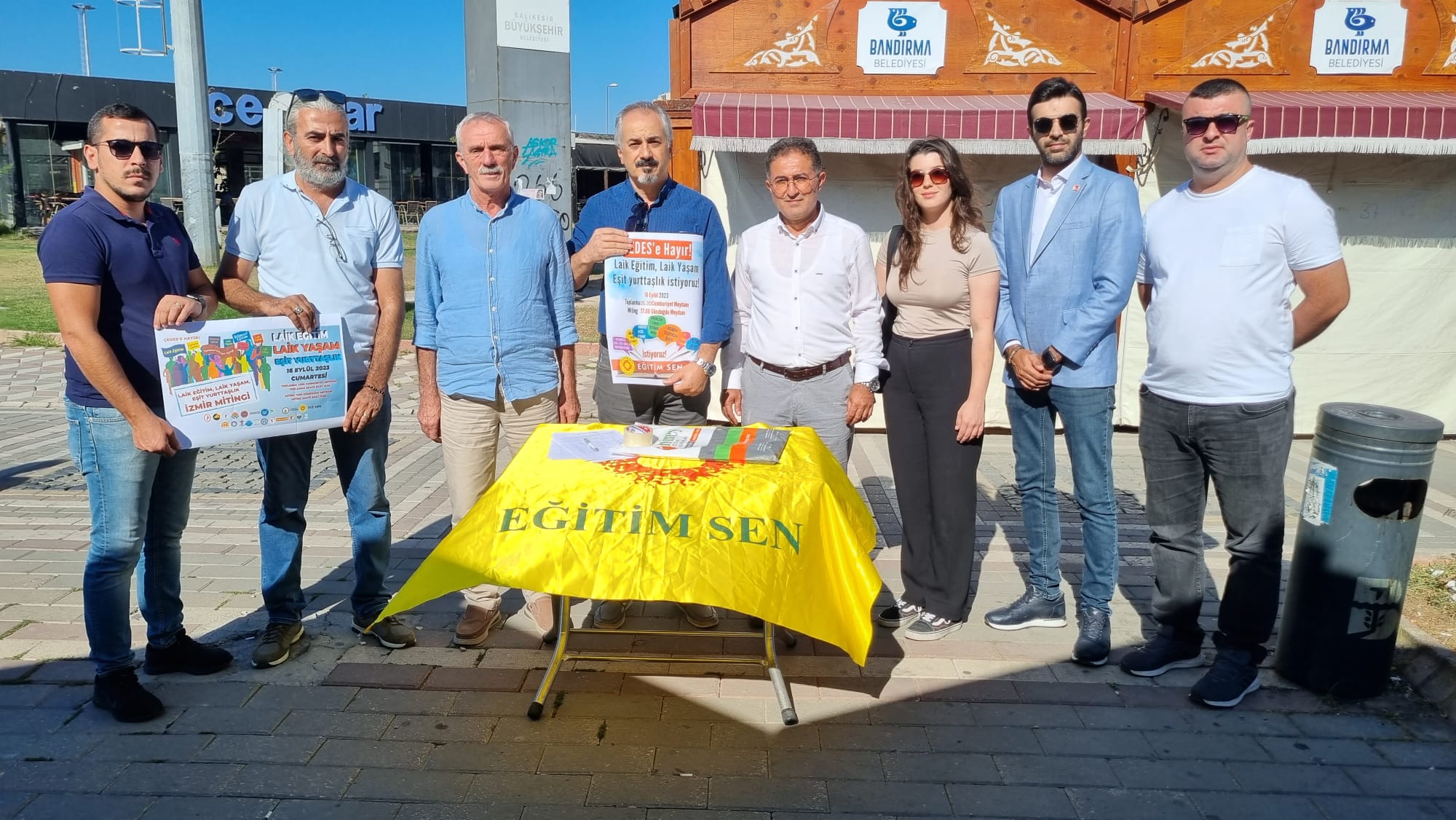 Eğitim Sen Bandırma Temsilciliği, ÇEDES Protokolü’nün kaldırılması gerektiğine dikkat çekmek