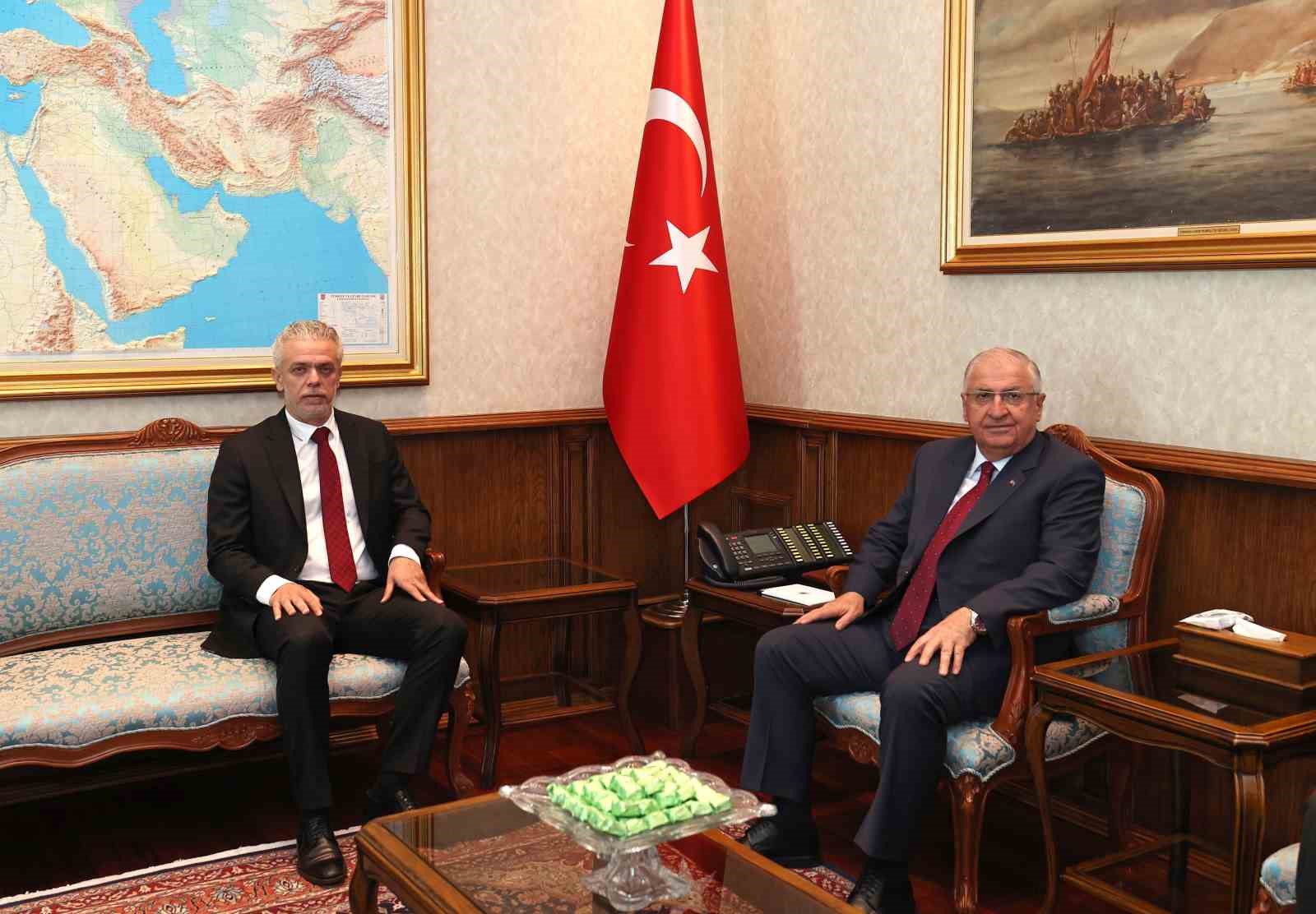 MİLLÎ SAVUNMA BAKANI YAŞAR GÜLER, KUZEY KIBRIS TÜRK CUMHURİYETİ'NİN (KKTC)