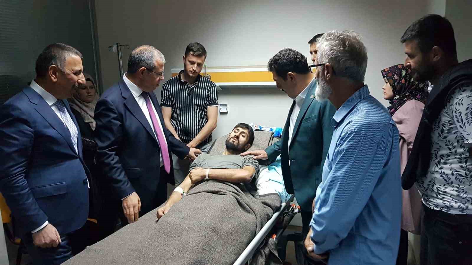ENERJİ BAKAN YARDIMCISI ABDULLAH TANCAN, ZONGULDAK'IN EREĞLİ İLÇESİNDEKİ MADEN OCAĞINDA