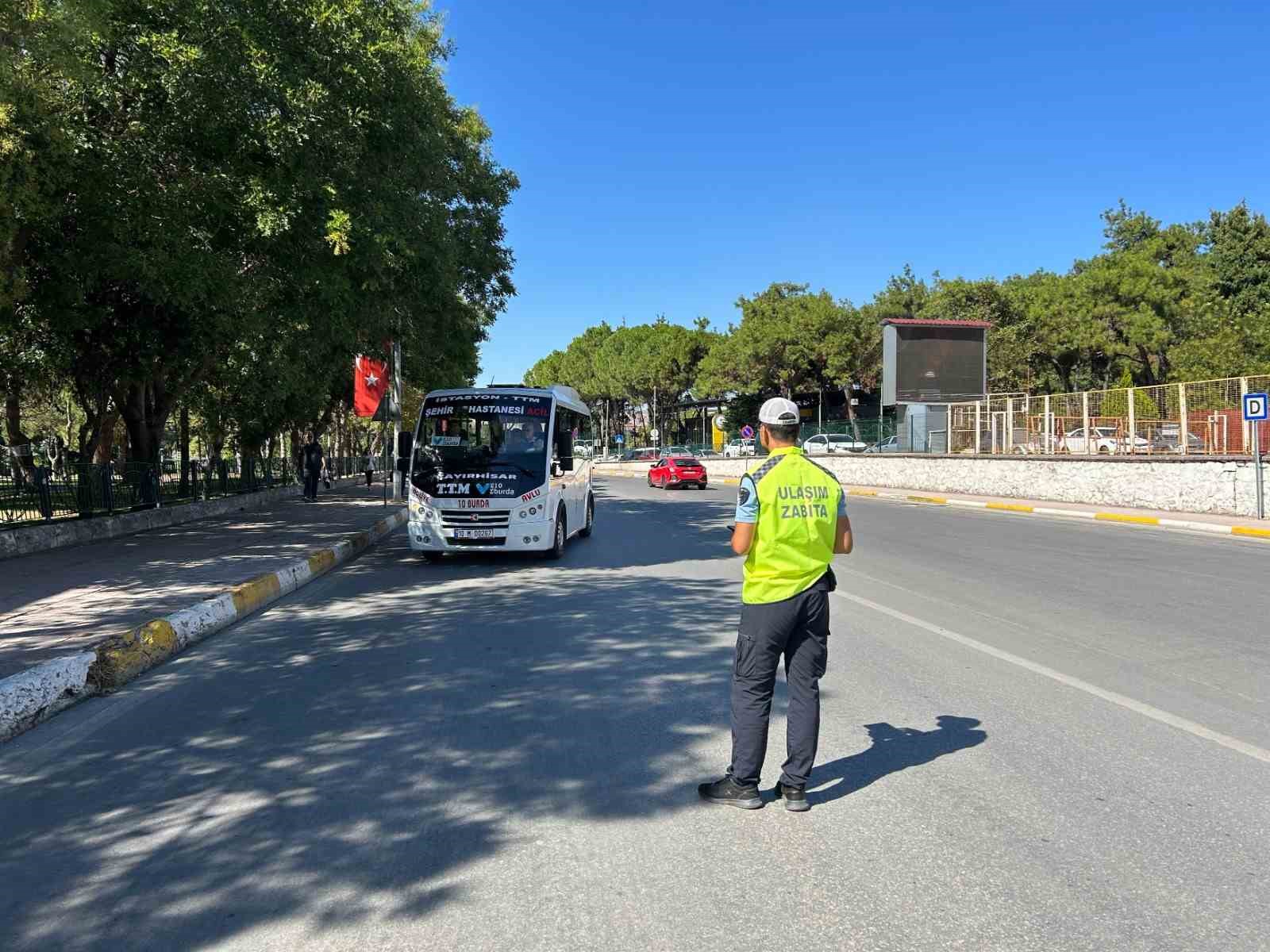 BALIKESİR'DE ULAŞIMDA SIKI DENETİM