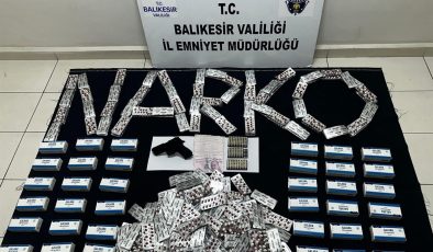 Balıkesir’de uyuşturucu operasyonu