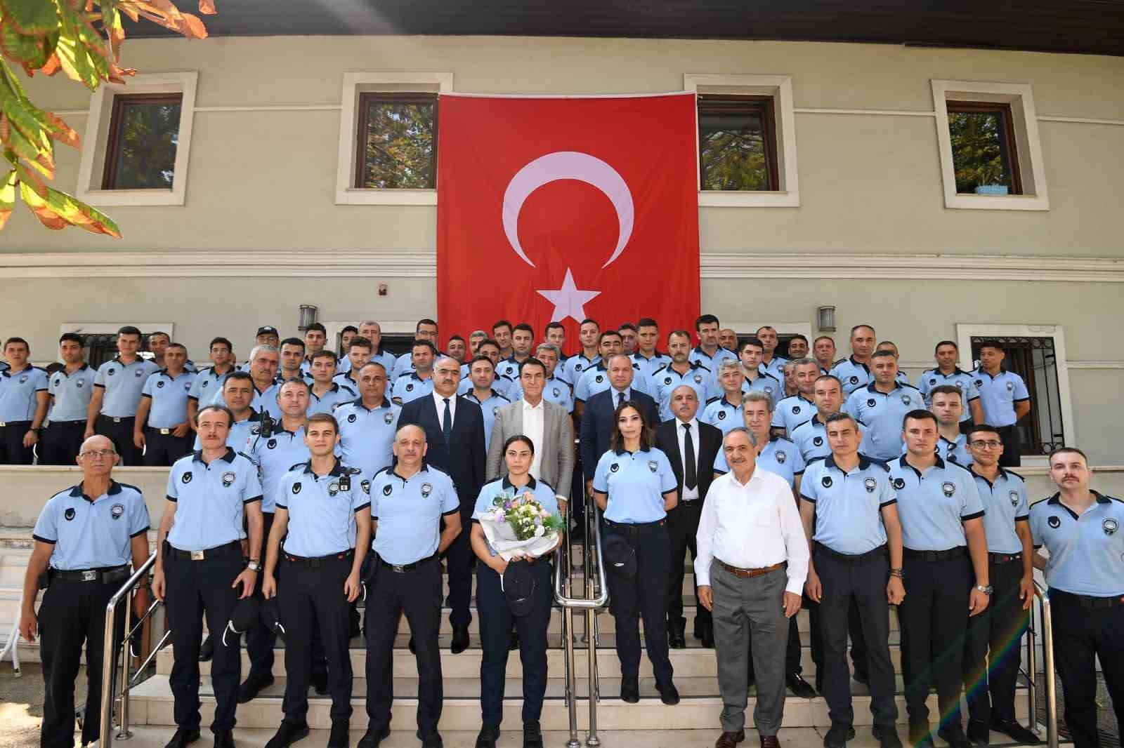 OSMANGAZİ BELEDİYE BAŞKANI MUSTAFA DÜNDAR, ZABITA TEŞKİLATI’NIN 197. KURULUŞ YIL