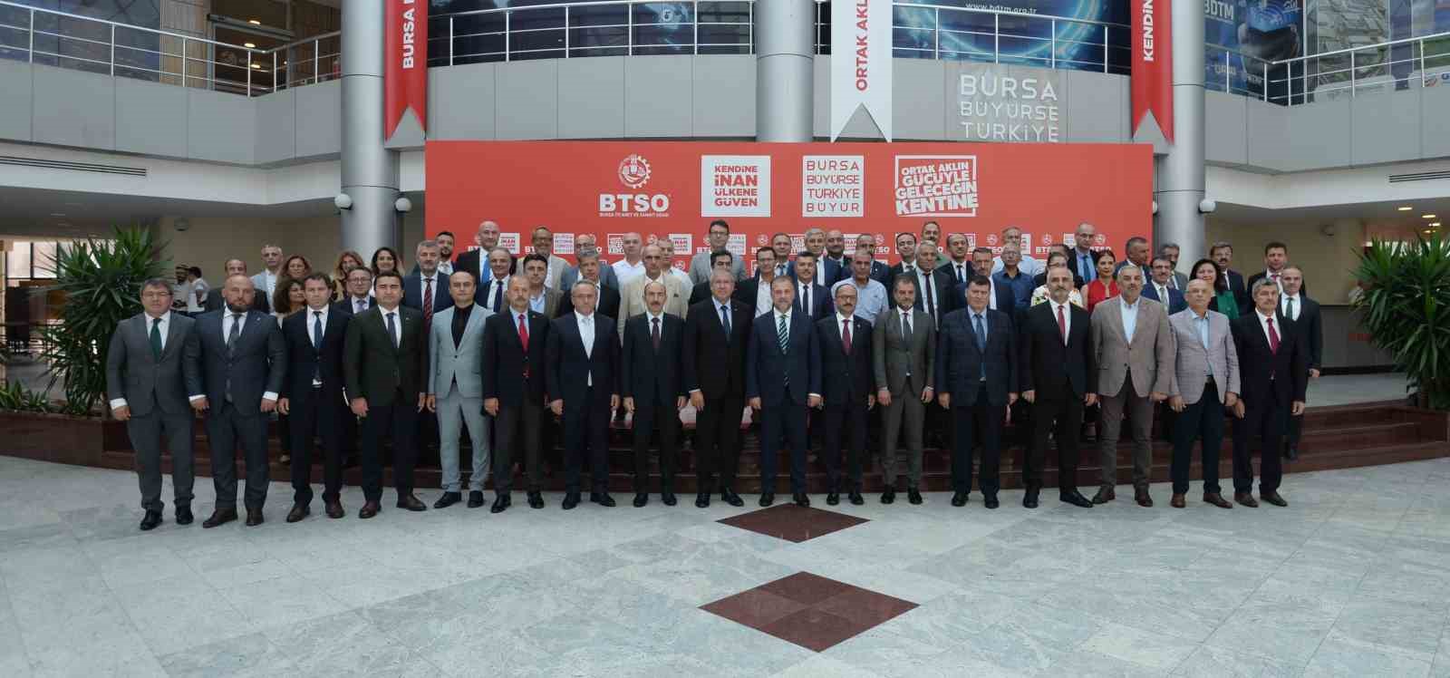 BTSO EV SAHİPLİĞİNDE DÜZENLENEN MESLEKİ VE TEKNİK EĞİTİM DEĞERLENDİRME TOPLANTISI’NA