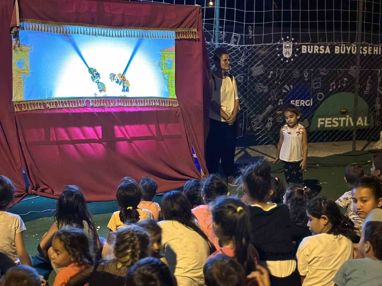 BURSA BÜYÜKŞEHİR BELEDİYESİ TARAFINDAN HATAY’IN ANTAKYA İLÇESİNDE DÜZENLENEN SOKAK OYUNLARI