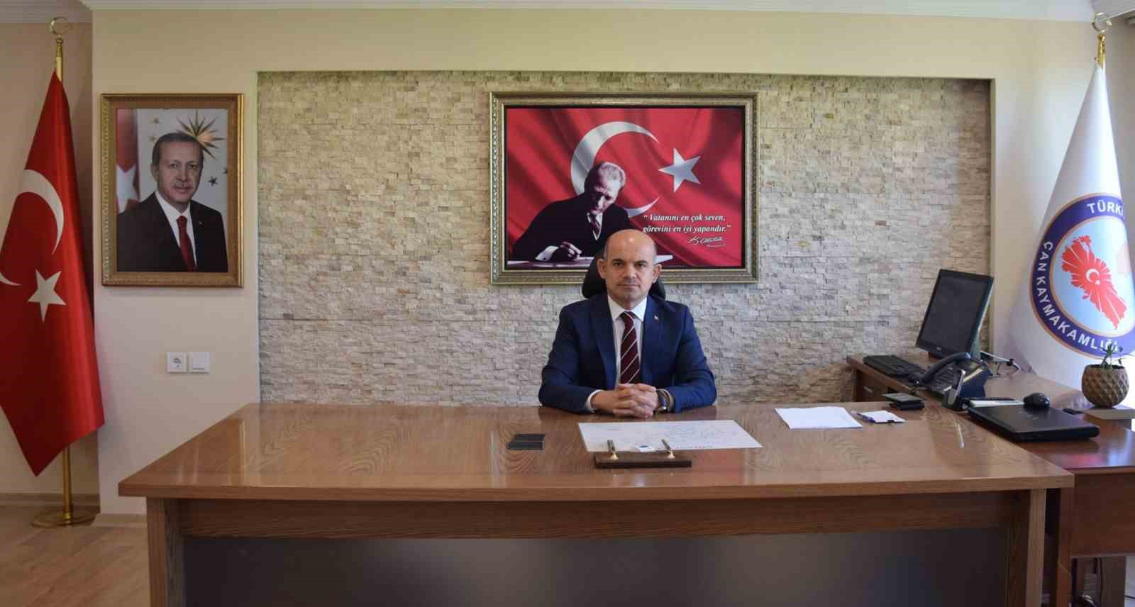 ÇAN KAYMAKAMI DR. EMRE NEBİOĞLU GÖREVE BAŞLADI