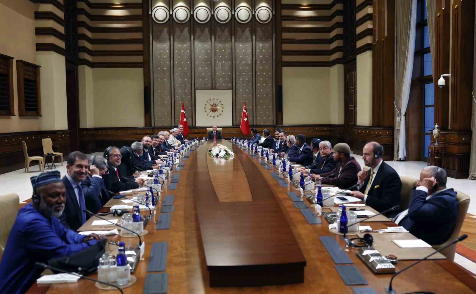 CUMHURBAŞKANI RECEP TAYYİP ERDOĞAN AMERİKA BİRLEŞİK DEVLETLERİ (ABD), MÜSLÜMAN ORGANİZASYONLARI